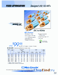 Datasheet K2-VAT+ manufacturer Mini-Circuits